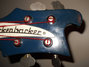 Rickenbacker 4001/4 , Azureglo: Headstock