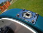 Rickenbacker 4001/4 V63, Turquoise: Close up - Free