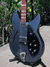 Rickenbacker 360/6 RIC Outlet One Off, Gun Metal Blue: Body - Front