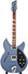Rickenbacker 360/6 RIC Outlet One Off, Gun Metal Blue: Close up - Free