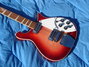 Rickenbacker 625/6 , Fireglo: Close up - Free