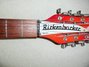 Rickenbacker 450/12 Setneck, Fireglo: Headstock