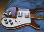 Rickenbacker 481/6 Slant Fret, Burgundy: Body - Front