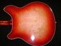 Rickenbacker 366/12 , Fireglo: Body - Rear