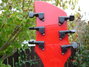 Rickenbacker 330/6 BH BT, Red: Headstock - Rear