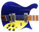 Rickenbacker 660/6 , Midnightblue: Body - Front