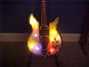 Nov 1971 Rickenbacker 331/6 Lightshow, Jetglo: Close up - Free