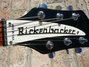 Rickenbacker 360/6 , Jetglo: Headstock