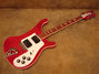 Rickenbacker 481/6 Slant Fret, Burgundy: Full Instrument - Front