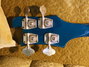 Rickenbacker 4001/4 , Azureglo: Headstock - Rear