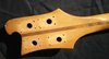 Rickenbacker 4001/4 BT, Jetglo: Headstock - Rear