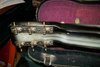 Rickenbacker 59/6 LapSteel, Gray Sunburst: Headstock - Rear