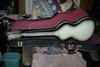 Rickenbacker 59/6 LapSteel, Gray Sunburst: Full Instrument - Rear