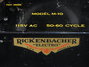Rickenbacker The Speaker/amp , Black: Body - Front