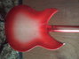 Rickenbacker 330/6 VP, Fireglo: Body - Rear