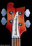 Rickenbacker 4001/4 , Fireglo: Headstock