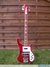 Rickenbacker 4001/4 , Burgundy: Full Instrument - Front