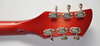 Rickenbacker 350/6 V63, Fireglo: Headstock - Rear