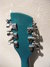 Rickenbacker 370/12 , Turquoise: Headstock - Rear