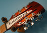 Rickenbacker 360/12 VP, Fireglo: Headstock