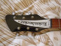 Rickenbacker 450/6 , Jetglo: Headstock