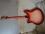 Rickenbacker 360/6 Mod, Fireglo: Full Instrument - Rear