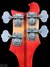 Rickenbacker 4001/4 , Fireglo: Headstock - Rear