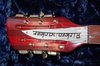 Rickenbacker 360/12 CW, Fireglo: Headstock