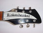 Rickenbacker 325/6 f hole, Jetglo: Headstock