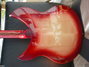 Rickenbacker 330/6 , Fireglo: Body - Rear