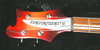 Rickenbacker 4003/4 , Fireglo: Headstock