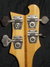 Rickenbacker 4001/4 , Mapleglo: Headstock - Rear