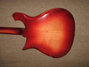 Rickenbacker 450/12 , Fireglo: Body - Rear