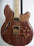 Rickenbacker 380/6 Laguna, Natural Walnut: Body - Front