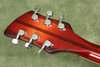 Rickenbacker 370/6 WB, Fireglo: Headstock - Rear