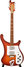 Rickenbacker 481/6 Slant Fret, Fireglo: Full Instrument - Front