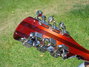 Rickenbacker 360/12 V64, Fireglo: Headstock - Rear