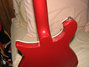 Rickenbacker 620/12 , Ruby: Neck - Rear