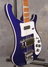 Rickenbacker 4003/4 , Midnightblue: Close up - Free