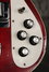 Rickenbacker 4001/4 , Burgundy: Close up - Free2