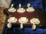 Rickenbacker 480/6 Mod, Eggplant: Headstock - Rear