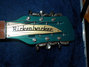 Rickenbacker 660/12 , Turquoise: Headstock