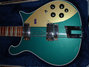 Rickenbacker 660/12 , Turquoise: Body - Front