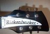 Rickenbacker 620/6 , Jetglo: Headstock