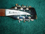 Rickenbacker 330/12 , Jetglo: Headstock