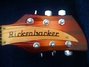 Rickenbacker 360/6 , Fireglo: Headstock