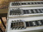 Rickenbacker Console 500/8 X 10 X 8 Mod, Blonde: Body - Rear