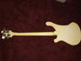 Rickenbacker 4001/4 BT, White: Full Instrument - Rear