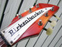 Rickenbacker 625/6 , Fireglo: Headstock