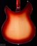 Rickenbacker 1997/6 f hole, Fireglo: Body - Rear